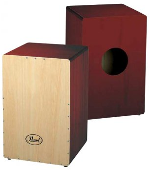 PEARL Mahogany Cahon W/Seat Cushion